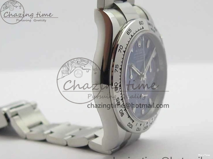 MiroTime 0328 Daytona 116509 SS Noob 1:1 Best Edition 904L SS Case and Bracelet Blue Dial SA4130 V AllSeason 3180